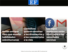 Tablet Screenshot of elfundamental.com